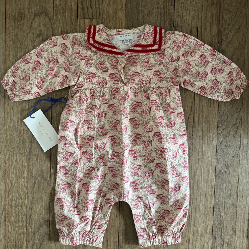 NWT Maison Me Baby Romper